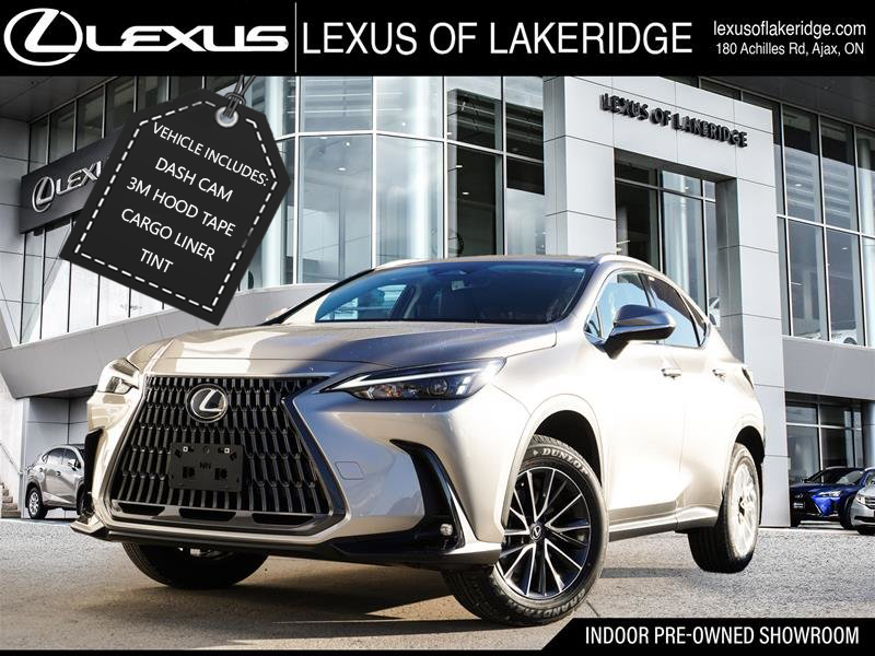 2025 Lexus NX 250 SIGNATURE|9.8 DISPLAY|CARPLAY|BLINDSPOT in Ajax, Ontario at Lexus of Lakeridge - w940px