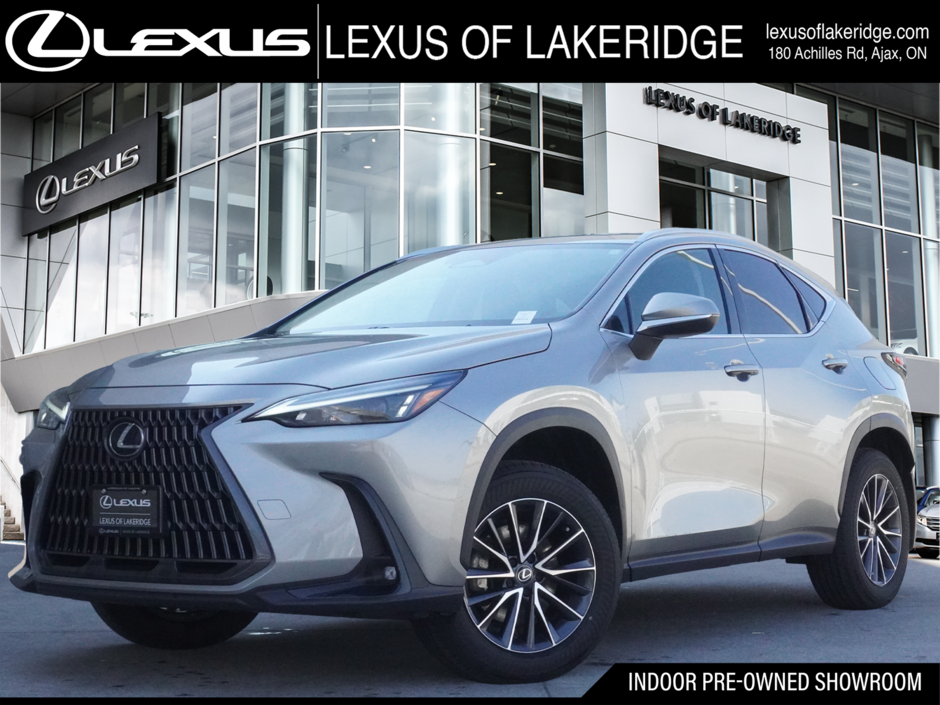 2025 Lexus NX 350h PREMIUM|9.8 DISPLAY|CARPLAY|B/SPOT|MOONROOF in Ajax, Ontario at Lexus of Lakeridge - w940px