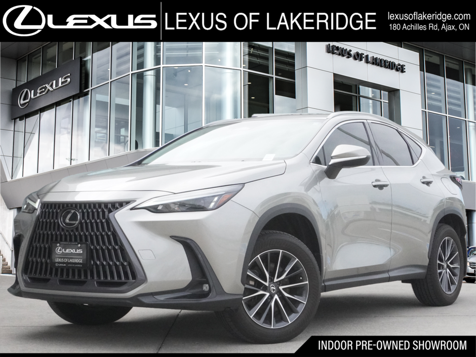 2025 Lexus NX 350h PREMIUM|9.8 DISPLAY|CARPLAY|B/SPOT|MOONROOF in Ajax, Ontario at Lexus of Lakeridge - w940px