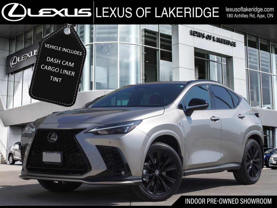 2026 Lexus NX 350 F SPORT 2|HUD|S/S+|WIRELESS|MOONROOF|CARPLAY in Ajax, Ontario at Lexus of Lakeridge - w940px