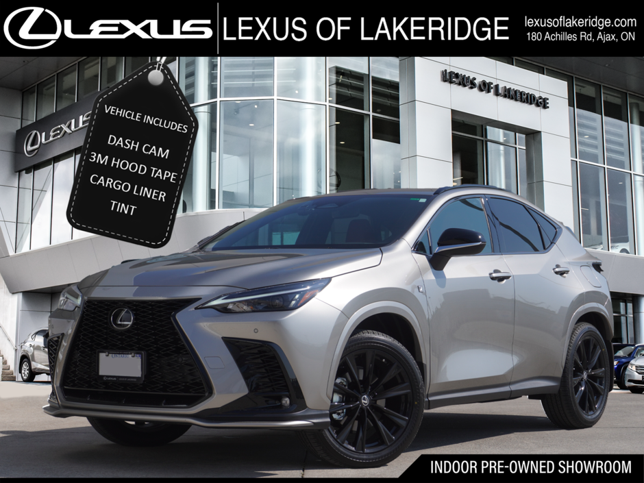 2026 Lexus NX 350 F SPORT 2|HUD|S/S+|WIRELESS|MOONROOF|CARPLAY in Ajax, Ontario at Lakeridge Auto Gallery - w940px