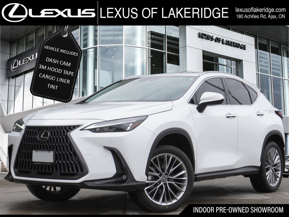 2026 Lexus NX 350h LUXURY|NAVI|CARPLAY|WIRELESS|PANORAMIC in Ajax, Ontario at Lexus of Lakeridge - w940px