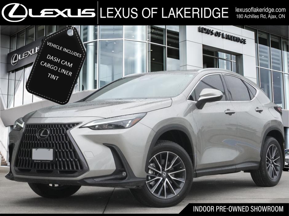 2026 Lexus NX 350 PREMIUM|MOONROOF|H/V FRONT SEATS|CARPLAY in Ajax, Ontario at Lexus of Lakeridge - w940px