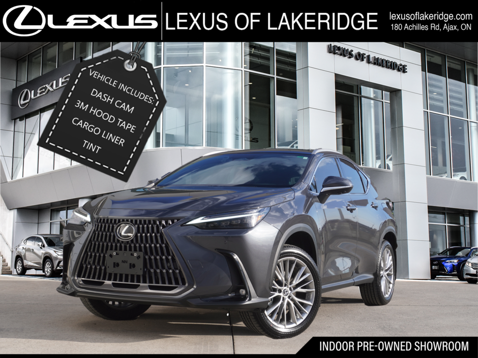 2025 Lexus NX 350h ULTRA LUXURY|WIRELESS|CARPLAY|360 CAM|AMBIENT in Ajax, Ontario at Lakeridge Auto Gallery - w940px