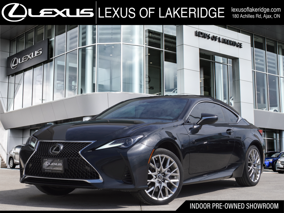 2022 Lexus RC 300 AWD PREMIUM|H/C SEATS|MOONROOF|BLINDSPOT in Ajax, Ontario at Lexus of Lakeridge - w940px