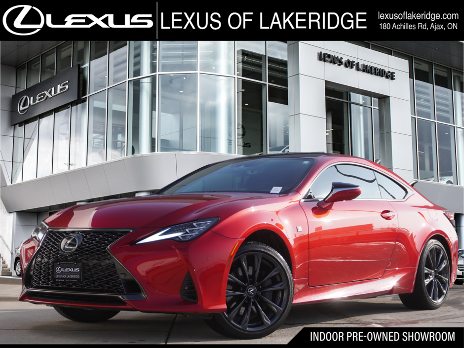 2024 Lexus RC 300 AWD F SPORT 2|NAVI|LFA CLUSTER|H/C FRONT SEATS in Ajax, Ontario at Lexus of Lakeridge - w940px