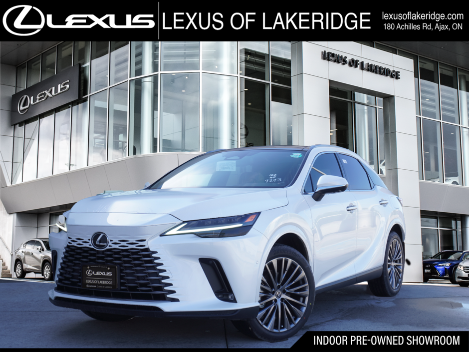 2025 Lexus RX 450h + EXECUTIVE in Ajax, Ontario at Lakeridge Auto Gallery - w940px