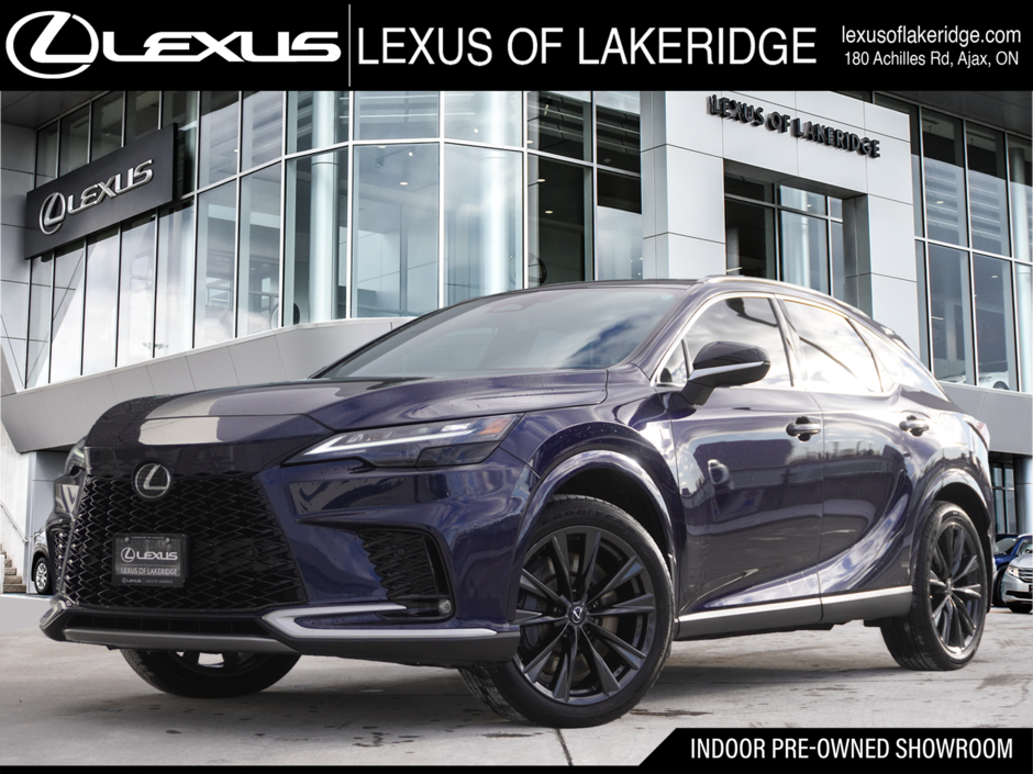 2023 Lexus RX 350 F SPORT 1|HUD|MOONROOF|H/V FRONT SEATS|CARPLAY in Ajax, Ontario at Lexus of Lakeridge - w940px