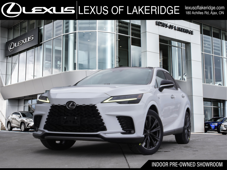 2025 Lexus RX 350 FSPORT3|14 DISPLAY|M/LEVINSON|HUD|WIRELESS in Ajax, Ontario at Lexus of Lakeridge - w940px