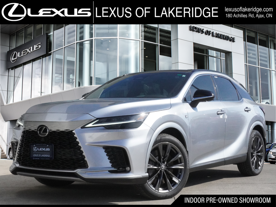 2026 Lexus RX 350 F SPORT 3|M/LEVINSON|HUD|SELF PARK|360 CAM in Ajax, Ontario at Lexus of Lakeridge - w940px