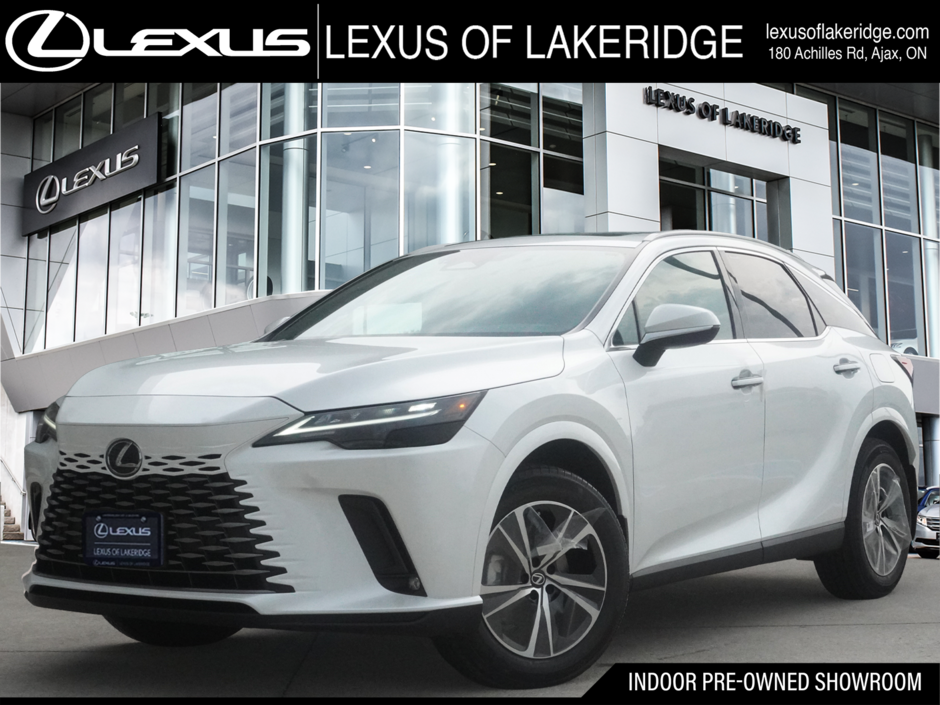 2026 Lexus RX 350h PREMIUM|9.8 DISPLAY|CARPLAY|B/SPOT|MOONROOF in Ajax, Ontario at Lexus of Lakeridge - w940px
