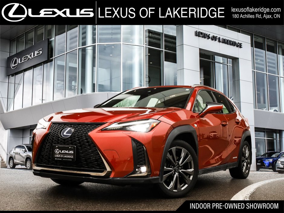 2019 Lexus UX 250h AWD FSPORT2|10.3 DISPLAY|HUD|MOONROOF|B/SPOT in Ajax, Ontario at Lakeridge Auto Gallery - w940px