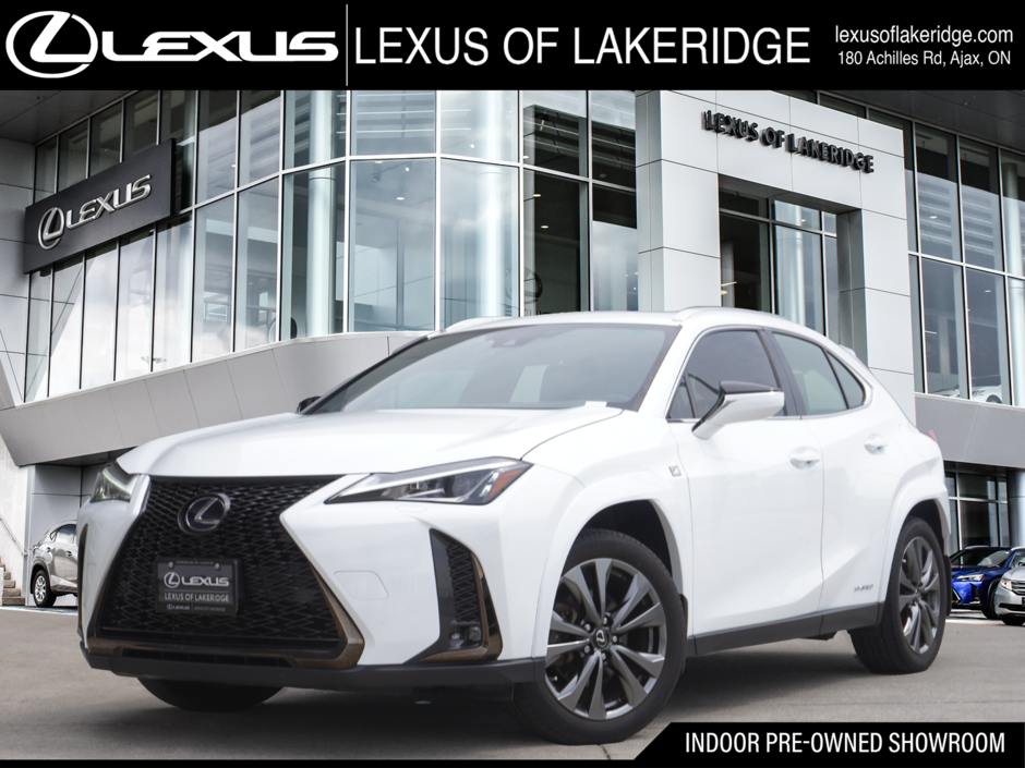 2022 Lexus UX 250h AWD F SPORT 1|MOONROOF|BLINDSPOT|CARPLAY in Ajax, Ontario at Lexus of Lakeridge - w940px
