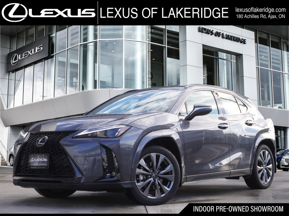 2025 Lexus UX 300h FSPORT DESIGN|SUNROOF|CARPLAY|H/V FRONT SEATS in Ajax, Ontario at Lexus of Lakeridge - w940px