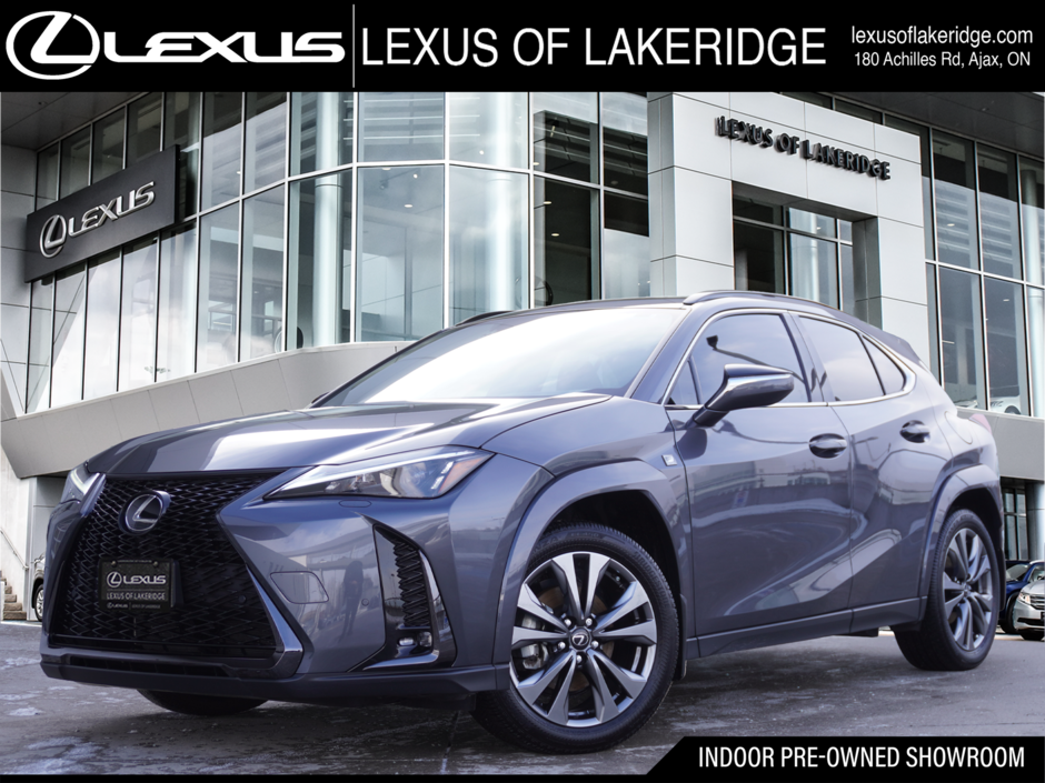 2025 Lexus UX 300h F SPORT 2|H/C FRONT SEATS|MOONROOF|DASH CAM in Ajax, Ontario at Lexus of Lakeridge - w940px