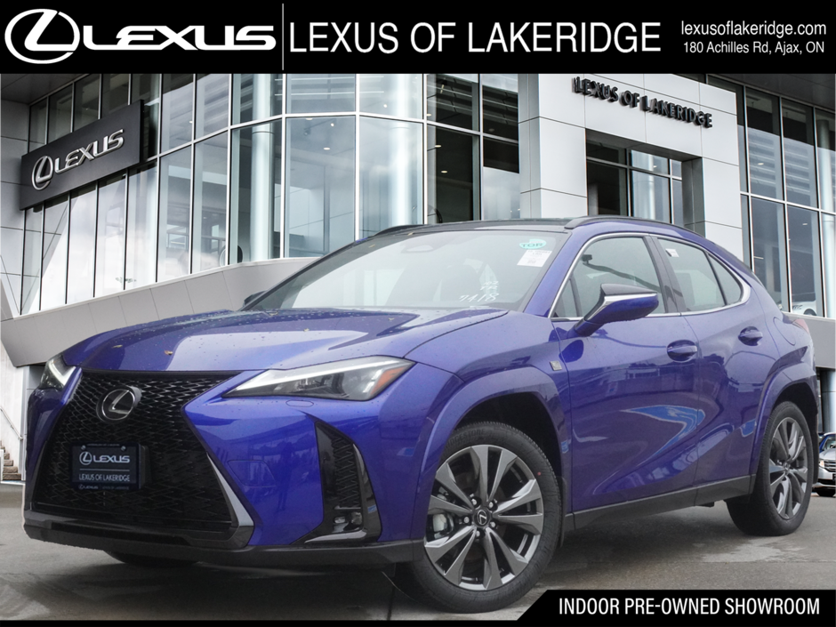2026 Lexus UX 300h F SPORT DESIGN|MOONROOF|HEATED FRONT SEATS in Ajax, Ontario at Lexus of Lakeridge - w940px