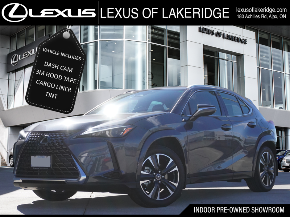 2025 Lexus UX 300h LUXURY|CARPLAY|MEMORY SEATS|BLINDSPOT|SUNROOF in Ajax, Ontario at Lexus of Lakeridge - w940px