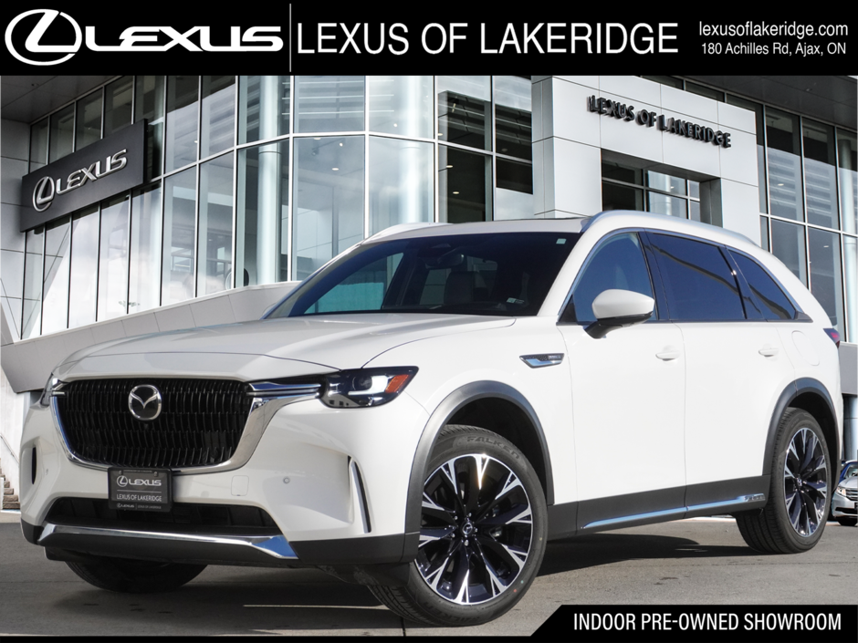2025 Mazda CX-90 PHEV GT AWD|BOSE|NAVI|360 CAM|PANORAMIC|HUD|7 PASSENGER in Ajax, Ontario at Lexus of Lakeridge - w940px