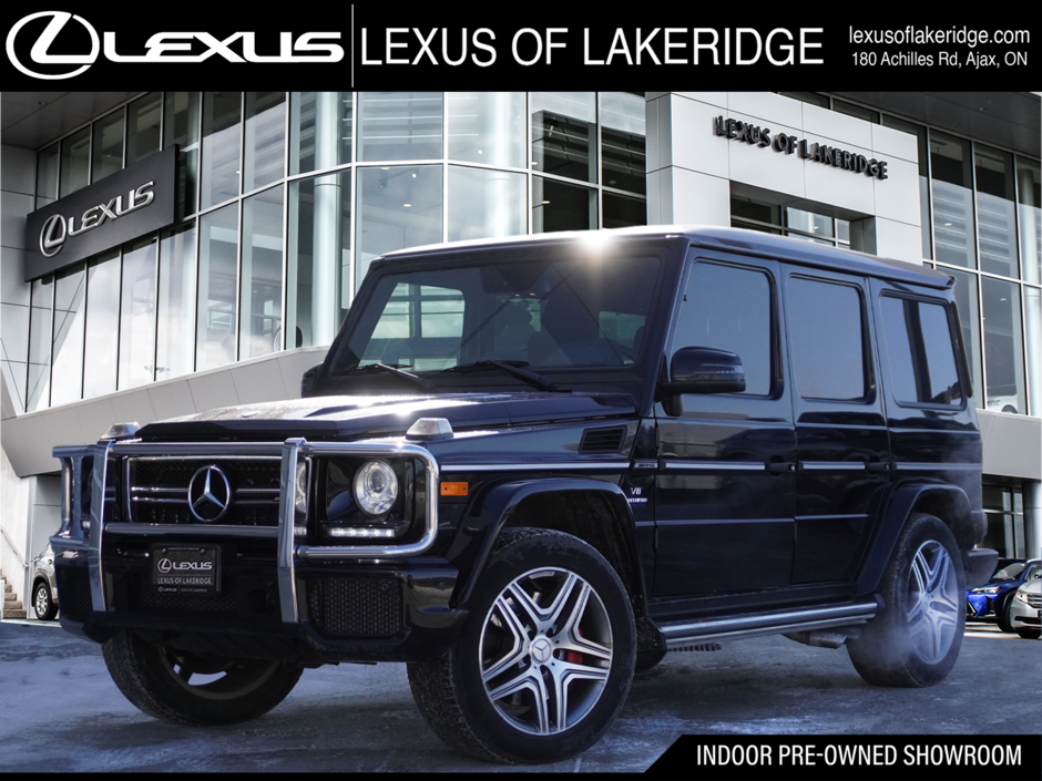 2017 Mercedes-Benz G63 AMG BI-TURBO|NAVI|DIAMOND STITCH SEATS|HARMAN/KARDON in Ajax, Ontario at Lexus of Lakeridge - w940px