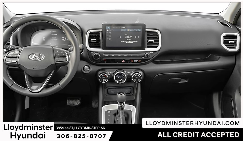 2026 Hyundai Venue Ultimate - Black interior-4