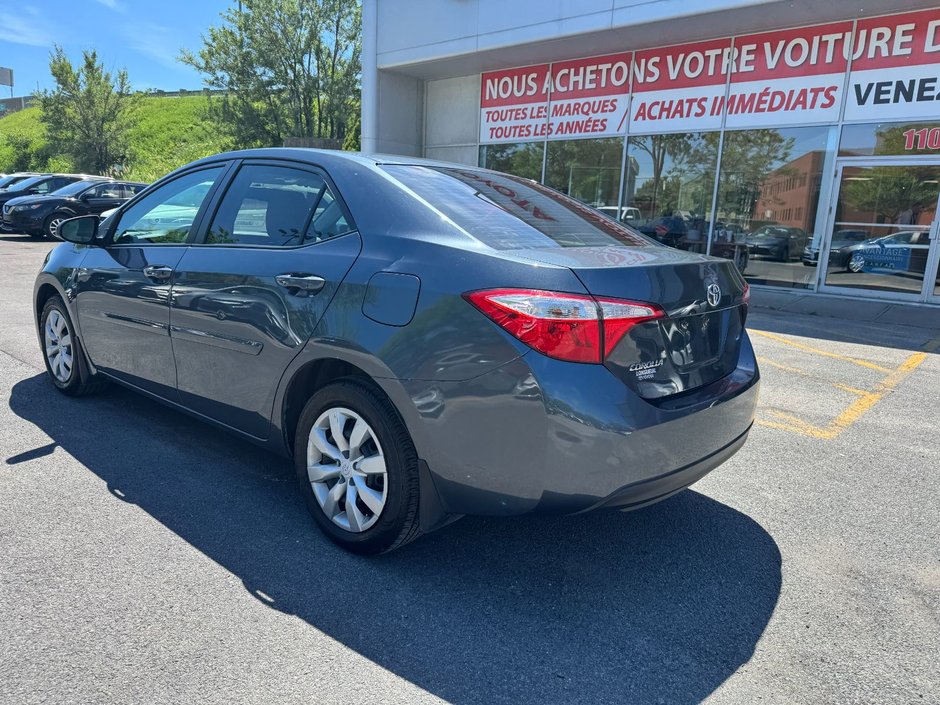 Toyota Corolla L 2016-2