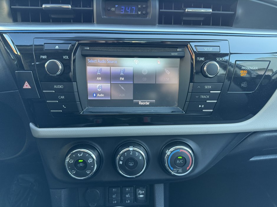 Toyota Corolla LE 2015-22