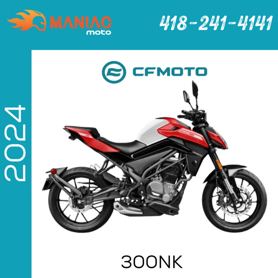 2024 CFMOTO 300NK FINANCEMENT 36 MOIS À 1.99%-0