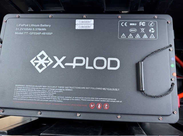 VOITURETTE DE GOLF MODÈLE: ADVENTURE 22 PLUS 100% ÉLECTRIQUE.  BATTERIE AU LITHIUM !!! 2025-15