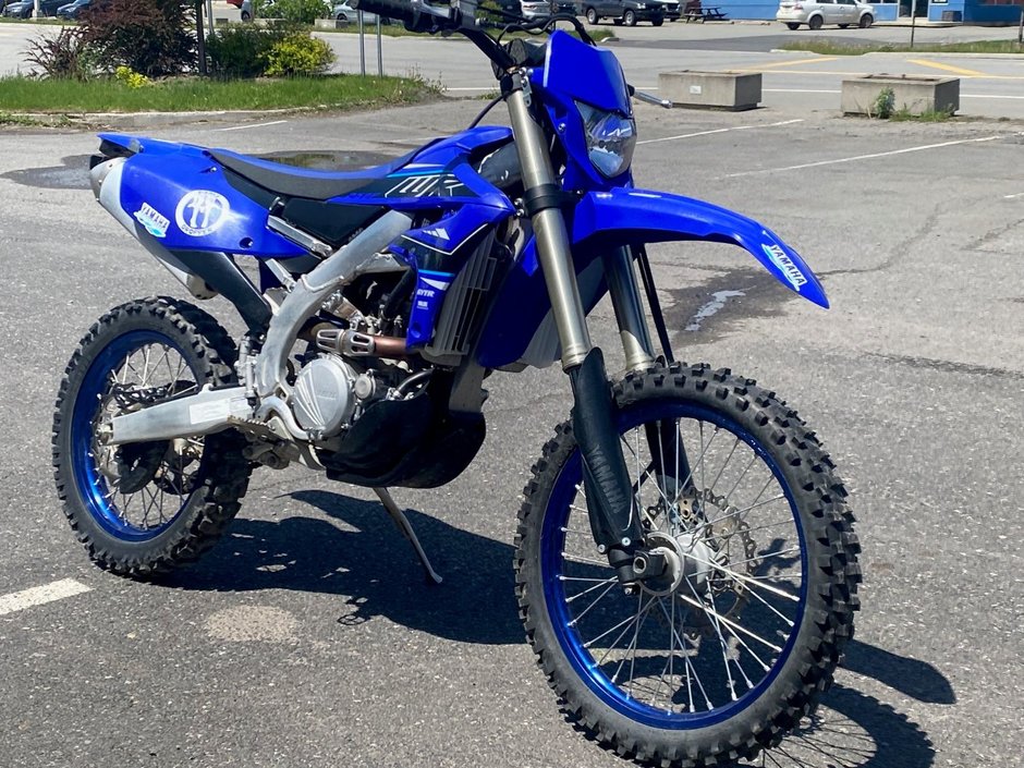 2021 Yamaha WR250F MOTEUR 4 TEMPS-4