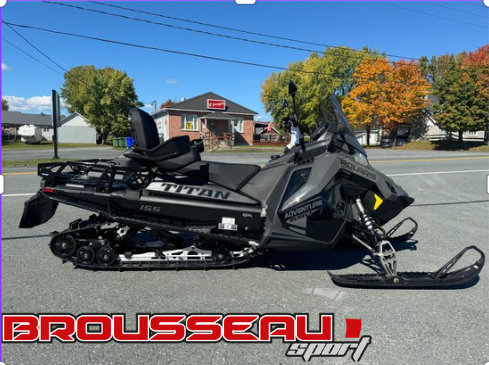 Polaris 650 Titan Adventure 155 CHENILLE 20X155X1.5 écran 7s 2025