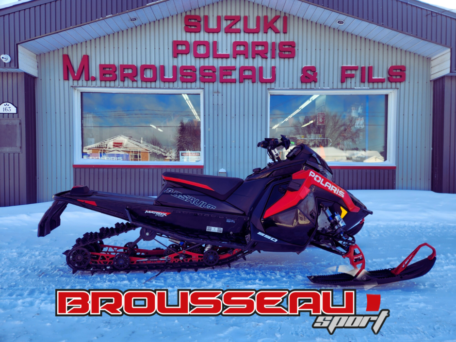 Polaris 850 SWITCHBACK ASSAULT 146 MATRYX,DÉMARREUR ÉLECTRIQUE 2021