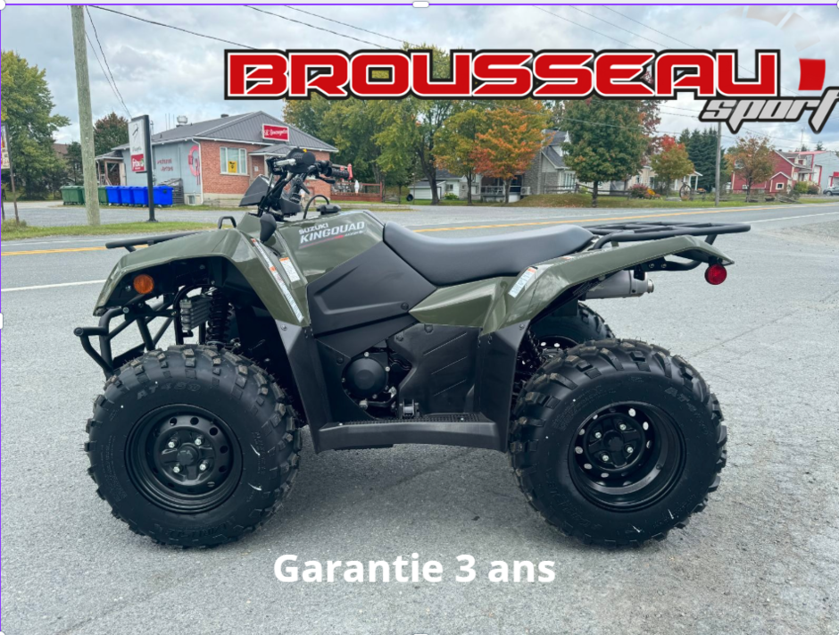 Suzuki KingQuad 400FSi Garantie 3 ans ! 2025