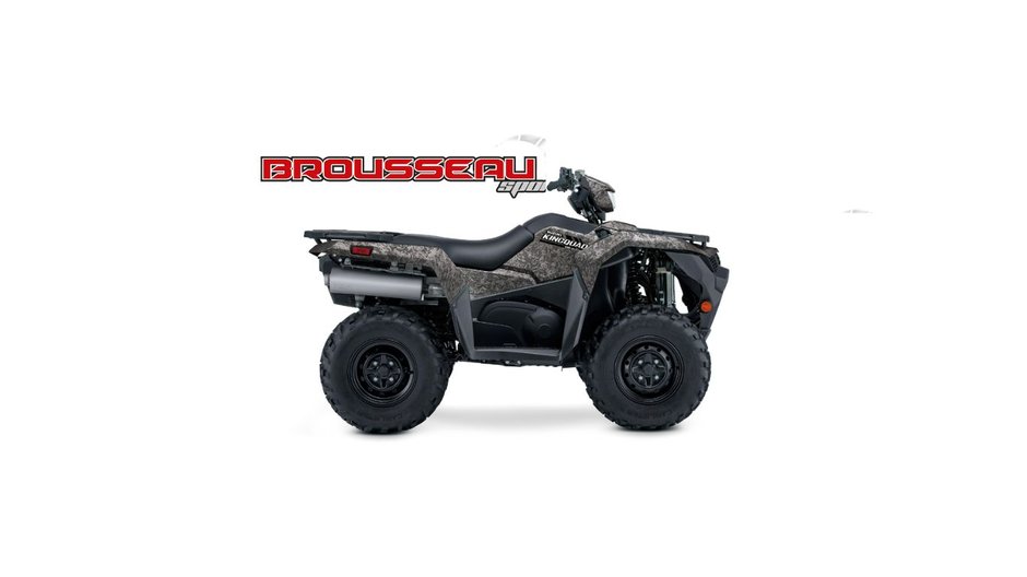 2026 Suzuki KINGQUAD 500 XPS Carbone coulé