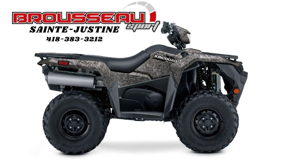 2026 Suzuki KINGQUAD 500 XPS Carbone coulé