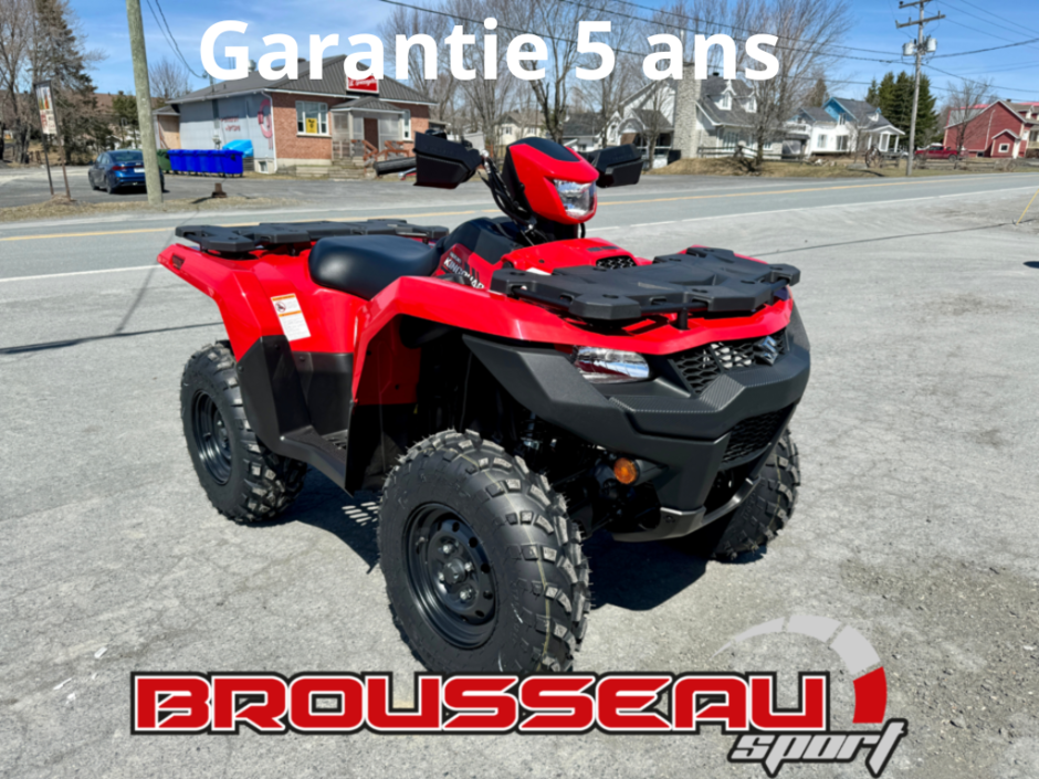 2025 Suzuki KingQuad 750 XP Garantie 5 ans