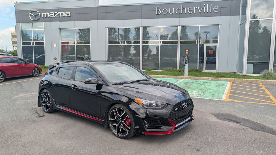 2020 Hyundai Veloster N AUCUN ACCIDENT, BAS KM, MANUELLE in Boucherville, Quebec - w940px