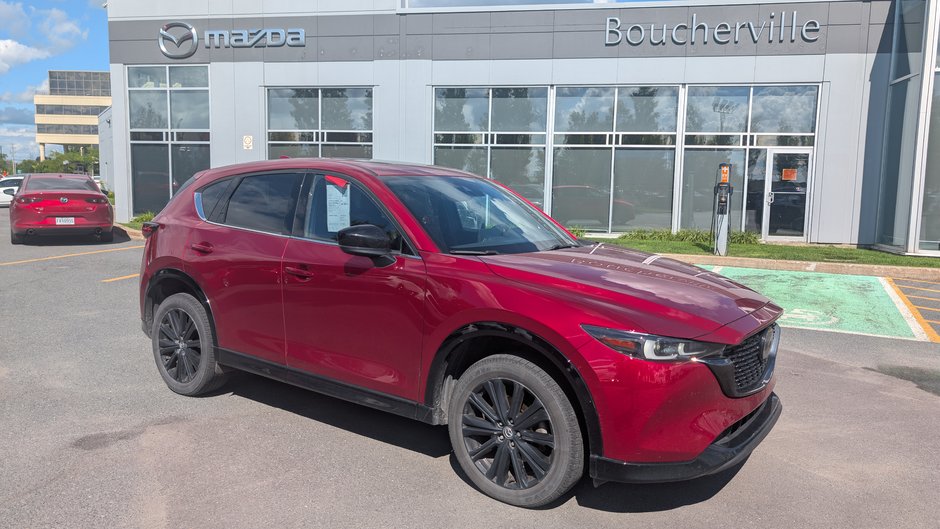 2023 Mazda CX-5 Sport Design w/Turbo, GARANTIE,1 SEUL PROPRIÉTAIRE in Boucherville, Quebec - w940px