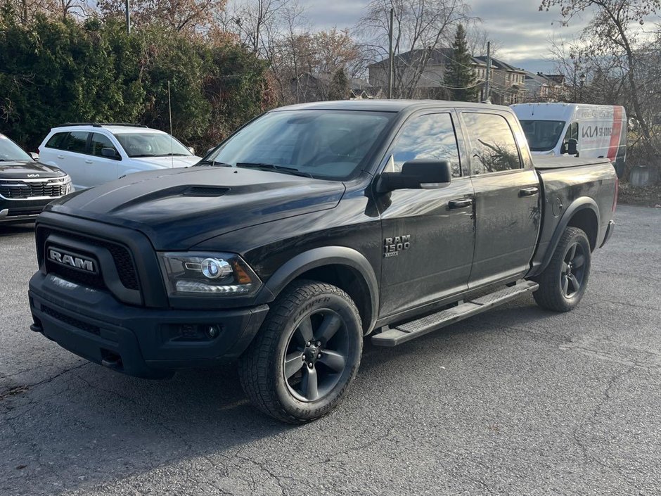 2019 Ram 1500 Classic Warlock, CREW, V6, 4X4,BAS KM in Boucherville, Quebec - w940px