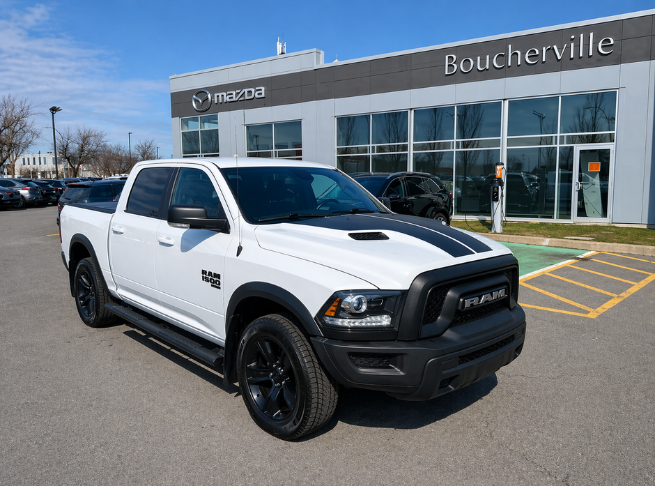 2021 Ram 1500 Classic Warlock, CREW CAB, NAV in Boucherville, Quebec - w940px