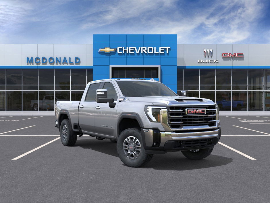 2025 GMC Sierra 3500 SLT Crew Cab 4WD in Taber, Alberta - w940px