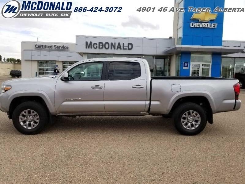 Mcdonald Chevrolet Buick Gmc Ltd 2018 Toyota Tacoma 4x4 Double Cab V6 Auto Sr5 248 B W 3755a