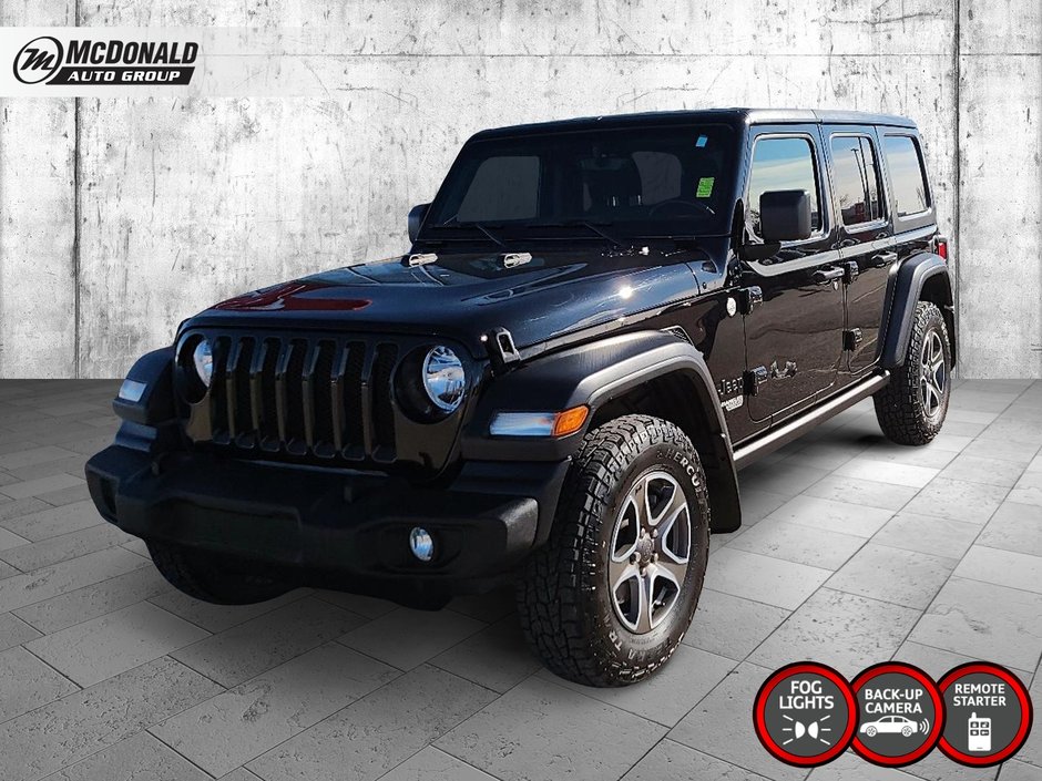 2021 Jeep Wrangler Unlimited Sport in Taber, Alberta - w940px