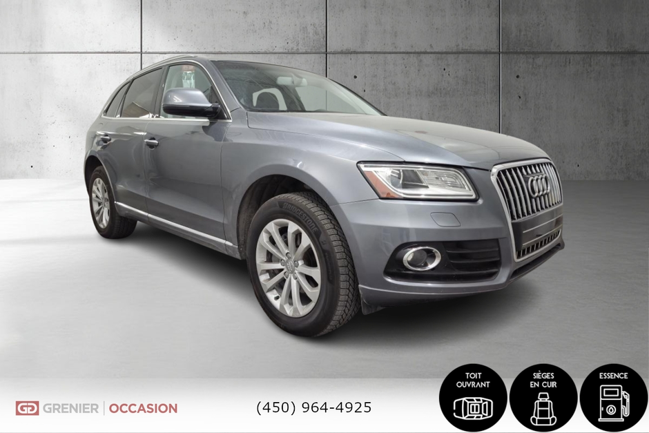 Audi Q5 2.0T Progressiv Toit Panoramique Bas Kilométrage 2015 à Terrebonne, Québec - w940px