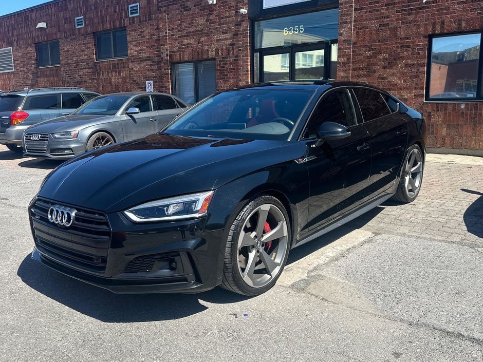 2019 Audi S5 Sportback Technik Black Optic Package Cuir Rouge in Terrebonne, Quebec - w940px