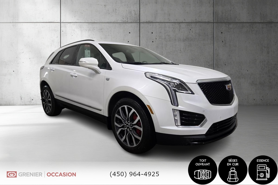 Cadillac XT5 AWD Sport détecteur d'angle mort, toit panoramique 2023 à Terrebonne, Québec - w940px