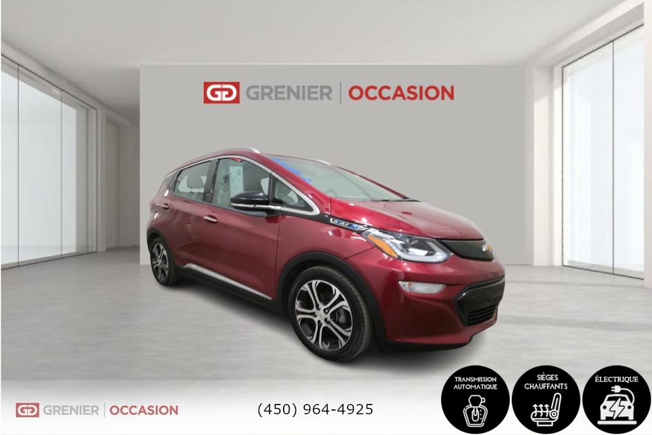 2019 Chevrolet Bolt EV Premier Cuir Bas Kilométrage in Terrebonne, Quebec - w940px