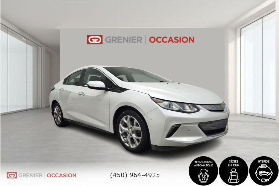 Chevrolet Volt Premier Bose Cuir Bas Kilométrage 2017 à Terrebonne, Québec - w940px