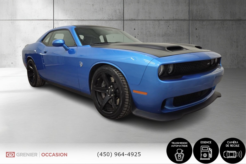 2019 Dodge Challenger SRT Hellcat Navigation Rare B5 Blue in Terrebonne, Quebec - w940px