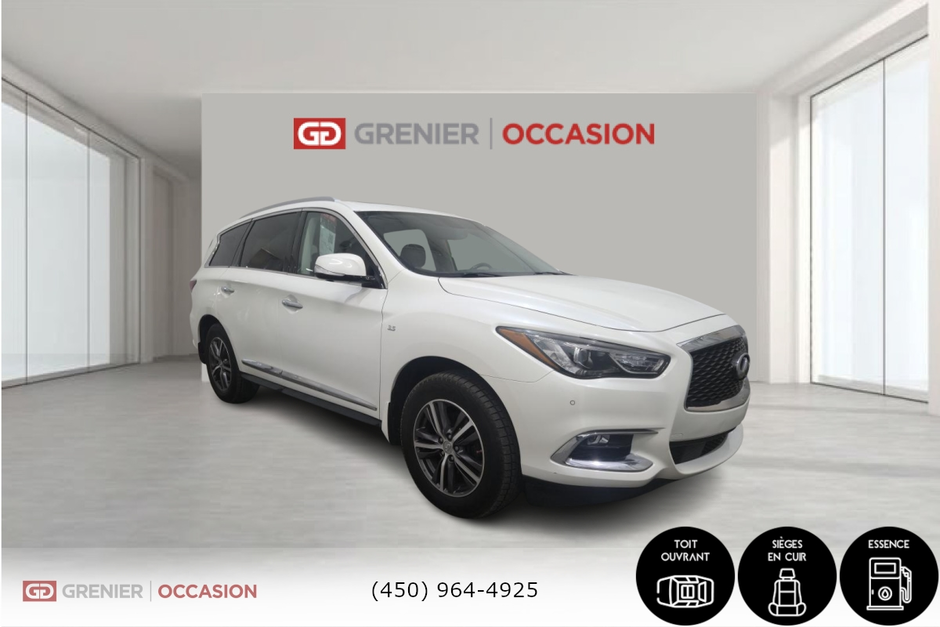 2018 Infiniti QX60 AWD Cuir Toit Ouvrant Bas Kilo in Terrebonne, Quebec - w940px