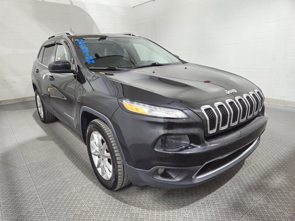 Jeep Cherokee Limited Toit Panoramique Navigation 2016 à Terrebonne, Québec - w940px